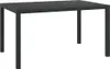 vidaXL Garten Esstisch WPC Aluminium 150 x 90 x 74 cm Produktbild-Vorschau 2