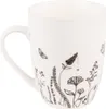 Tazza Clayre & Eef 300 ml Beige Nero Porcellana Fiori Anteprima dell’immagine prodotto 2