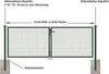 Alberts Wellengitter-Doppeltor, Anthrazit-Metallic, 300 cm Produktbild-Vorschau 2