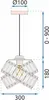 tooLight Hängelampe APP1105-1CP Produktbild-Vorschau 9