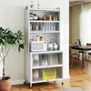 Moderner Vorratsschrank, Buffetschrank mit Aufsatz, 4 Produktbild-Vorschau 2