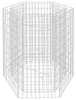 vidaXL Plateau hexagonal en gabion 100×90×100 cm Voir les images du produit 11