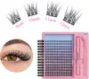 INF Faux cils, 168 grappes - Extension de cils DIY Voir les images du produit 1