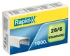 Rapid 24861300, Klammerpack, 26/6, 6 mm, 1000 Heftklammern, Produktbild-Vorschau 2
