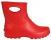 Damen EVA-Schaumstoff-Gummistiefel, rot mit Innensohle Produktbild-Vorschau 3