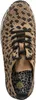 A top-down view of a single leopard-print sneaker. Anteprima dell’immagine prodotto