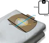 A vacuum cleaner bag with dimensions indicated by lines and text. Anteprima dell’immagine prodotto
