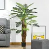 HOMCOM Sztuczna palma 160 cm Sztuczna palma z 36 liśćmi Podgląd zdjęcia produktu 2