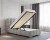 BLISS Polsterbett mit Bettkasten, ohne matratze Produktbild-Vorschau 5