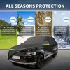 Housse Voiture Pour Volkswagen Touareg 2002-2018 210D-Pu Voir les images du produit 3
