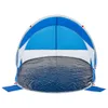 vidaXL Strandzelt 2 Personen Azurblau Pop-Up Wasserdicht Produktbild-Vorschau 13