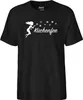 Huuraa Herren T-Shirt Küchenfee Sternenstaub S Black Bio Produktbild-Vorschau 2