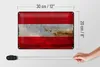 Blechschild Flagge Österreich 30x20cm Flag of Austria Rost Produktbild-Vorschau 5
