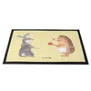 Mr. & Mrs. Panda Türvorleger Hase Igel 60 x 90 cm - Gelb Produktbild-Vorschau 2