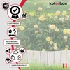 KOTARBAU® Bordure Jardin Exterieur Bois 200 x 10 cm Cloture Voir les images du produit 5
