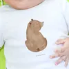 Mr. & Mrs. Panda Babyshirt Bär Schulterblick 6. - 12. Monat Produktbild-Vorschau 4