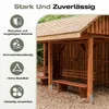 Faziango Pfostenanker H-Anker Set 10 Stk, 600 mm, 101 mm Produktbild-Vorschau 4