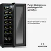 Klarstein Weinkühlschrank,1 Zone Getränkekühlschrank mit Produktbild-Vorschau 7