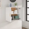 vidaXL Nástenná skrinka biela 60x30x60 cm Materiál drevo Náhľad obrázku produktu 3