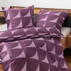 Janine Mako-Satin Bettwäsche J.D. 87117 beere 155x220 cm + Produktbild-Vorschau 3