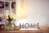 Home Deko Schriftzug Design Wohnzimmer Ess-Tisch- Produktbild-Vorschau 2