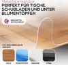 Glasklar Folie 2 mm + abgeschrägte Kante, transparente Produktbild-Vorschau 5