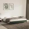 vidaXL Rám postele bez matrace tmavě zelený 180x200 cm Náhled obrázku produktu 2