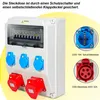 Jopassy Stromverteiler Baustromverteiler Verteiler Produktbild-Vorschau 4