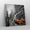 Wanduhr - Quadrat - Glasuhr - Amerika New York City Straße Produktbild-Vorschau 4