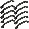 set di 10 maniglie per mobili Luminis in nero, 96 mm, in Anteprima dell’immagine prodotto 1