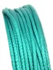 Vintageparts Polyesterkordel gewachst türkis geflochten 1mm Produktbild-Vorschau 2