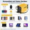 65W GaN 3-in-1 Ladegerät USB-C mit einziehbarem Kabel 65cm, Produktbild-Vorschau 5