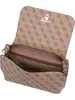 GUESS Damen Umhängetasche Meridian Latte Logo : beige-26 Produktbild-Vorschau 32