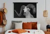MuchoWow® Wandteppich Wandbehang Buck mit großen Hörnern Produktbild-Vorschau 4