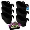 KOTARBAU® Sada 6 ks kvetináčov na balkón 40x15x15 cm Náhľad obrázku produktu 1