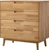 home24 Kommode - Eiche Massiv - Eiche Produktbild-Vorschau 1