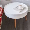 Table basse ronde avec rangement, 60 cm Voir les images du produit 6