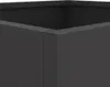 vidaXL Pflanzkübel Schwarz 32x29x75 cm Stahl Produktbild-Vorschau 8