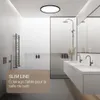 Panneau LED de Salle de bain, noir, rond, Ø42cm 22W 3000lm, Voir les images du produit 6