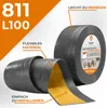 QUEST Weichsockelleiste Selbstklebend 100x25mm, 10m, PVC Produktbild-Vorschau 1