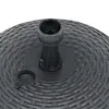 vidaXL Sonnenschirmständer Sand/Wasser 20L Anthrazit Produktbild-Vorschau 4