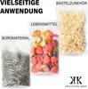 200x Druckverschlussbeutel 80x120 mm 50 my LDPE ZIP Beutel Produktbild-Vorschau 3