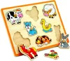 Viga Holzpuzzle Bauernhoftiere Puzzle Produktbild-Vorschau 4