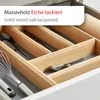 ORGA-BOX Individual Besteckeinsatz Eiche 473 x 273 x 50 mm Produktbild-Vorschau 2