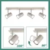 ZMH LED lampa sufitowa 4 płomienie GU10 lampa sufitowa Podgląd zdjęcia produktu 2
