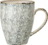 Tasse, Becher NATASHA weiß grau 350ml H. 11cm D. 9cm Produktbild-Vorschau 1