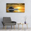 Glasbilder 120x60 Wandbild Druck auf Glas Steine Kunst Produktbild-Vorschau 3