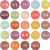 Oblique Unique 24 Adventskalender Sticker Zahlen Aufkleber Produktbild-Vorschau 2