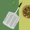 Paletta per pizza in alluminio con fori Cozze 75 x 40 x 35 Anteprima dell’immagine prodotto 7