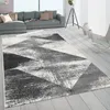 Teppich Wohnzimmer Kurzflor Vintage Pastell Abstraktes Produktbild-Vorschau 1